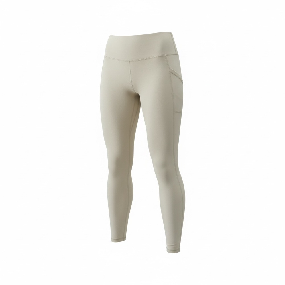 lululemon athletica High-Rise Pocket Leggings in Light Beige